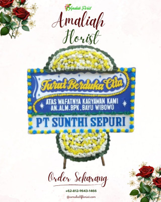 Papan Bunga Duka di Sidangkal
