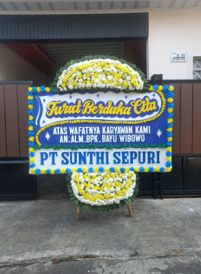 Papan Bunga Duka di Sidangkal
